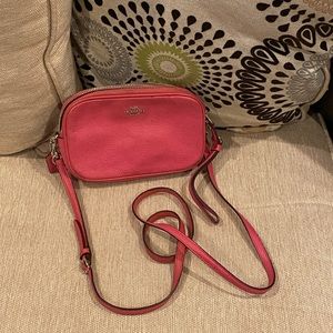 Pink Coach crossbody